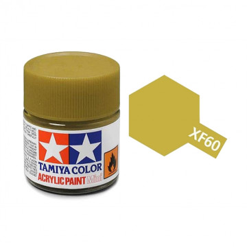 Vernice Acrilica Tamiya Mini XF-60 Dark Yellow