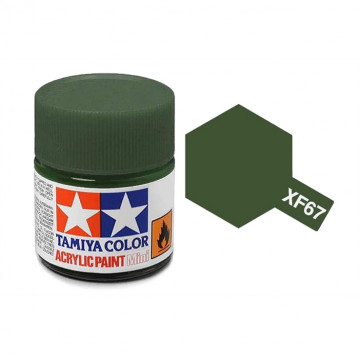 Vernice Acrilica Tamiya Mini XF-67 NATO Green