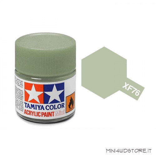 Vernice Acrilica Tamiya Mini XF-76 Gray Green IJN