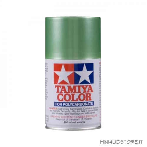 Vernice Spray Tamiya PS Anodized Green per Policarbonato