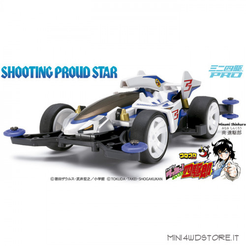 Mini 4WD Pro Shooting Proud Star con Telaio MA