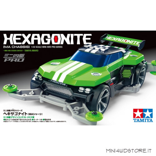 Mini 4WD Pro Hexagonite con Telaio MA