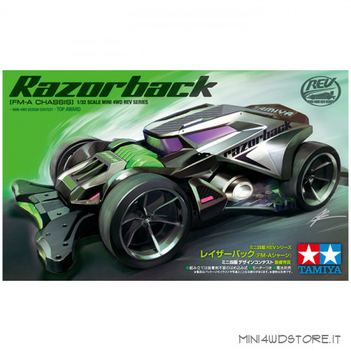 Mini 4WD Razorback con Telaio Fm-A