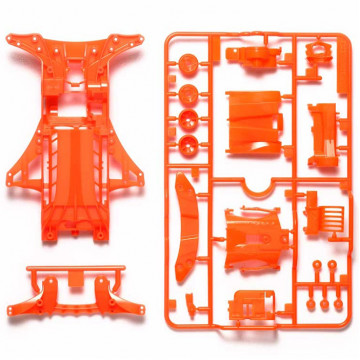 Telaio Fm-A Arancio Fluo per Mini 4WD