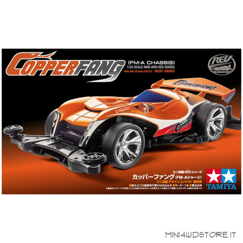 Mini 4WD Copperfang con Telaio FM-A 