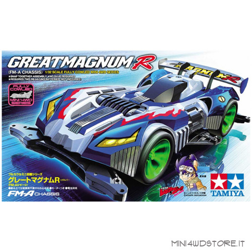 Mini 4WD Great Magnum R con Telaio FM-A