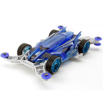 Mini 4WD DCR-01 Clear Blue Special con Telaio MA