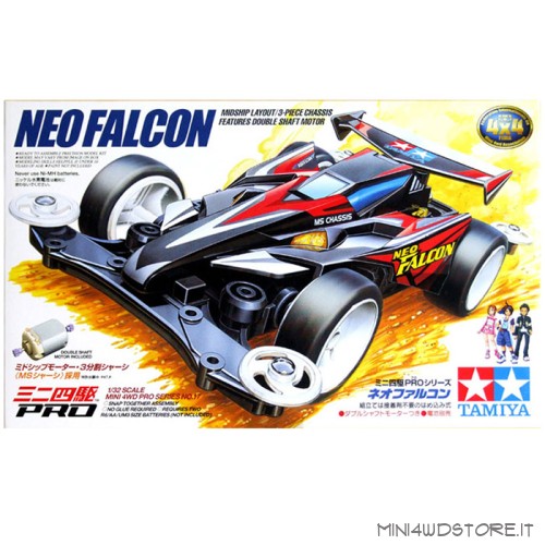 Mini 4WD Pro Neo Falcon con Telaio MS