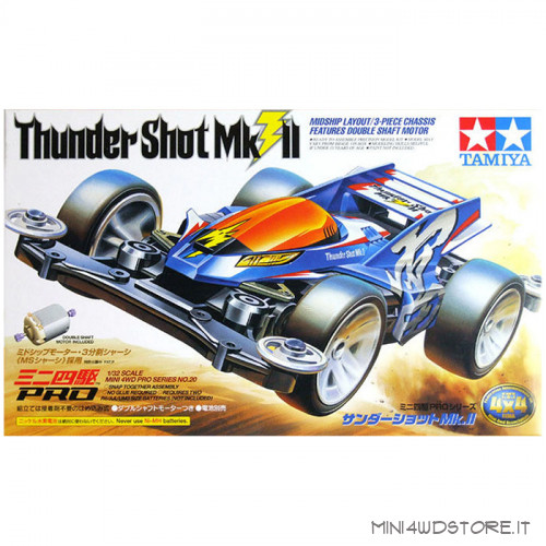 Mini 4WD Pro Thunder Shot Mk.II con Telaio MS