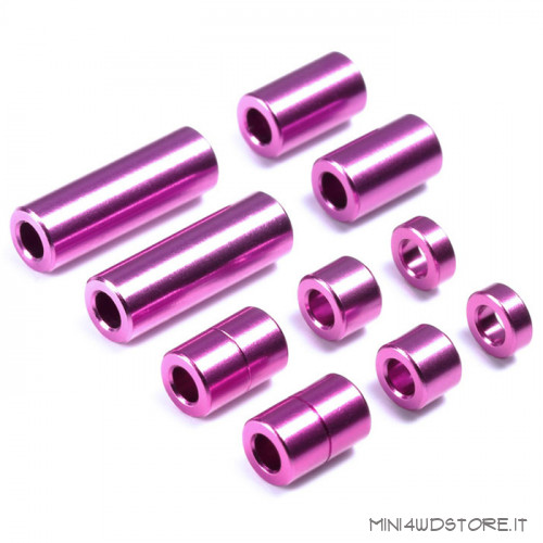 Set Spessori in Alluminio Viola