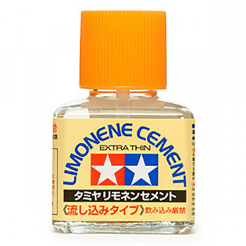 Colla per Plastica Tamiya Limonene Cement Extra Thin da 40ml