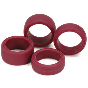 Gomme Slick Large Diameter Low Friction Maroon