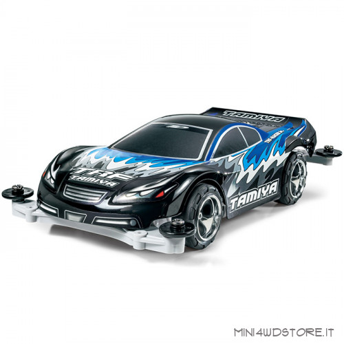 Mini 4WD Trf Racer Black Special con Telaio MS