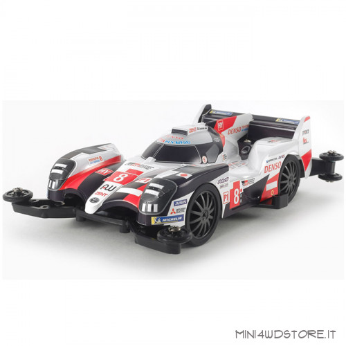 Mini 4WD Pro Toyota Gazoo Racing Hybrid con Telaio MA