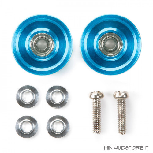 Roller Ringless Blu da 13mm con Cuscinetti a Sfera