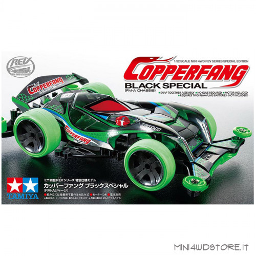 Mini 4WD Copperfang Black Special con Telaio FM-A 