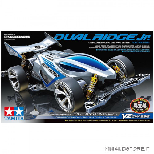 Mini 4WD Dual Ridge Jr. con Telaio VZ