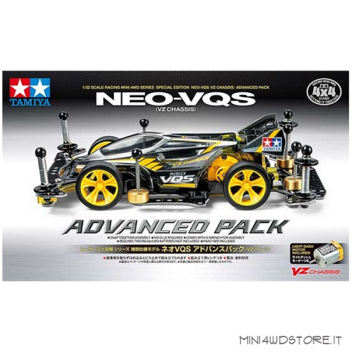 Mini 4WD Neo-VQS Advanced Pack con Telaio VZ
