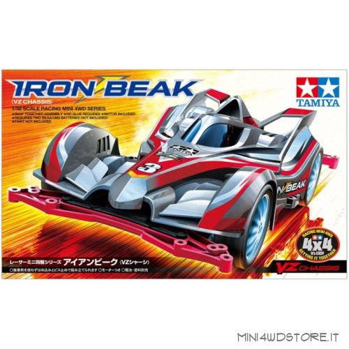 Mini 4WD Iron Beak con Telaio Vz