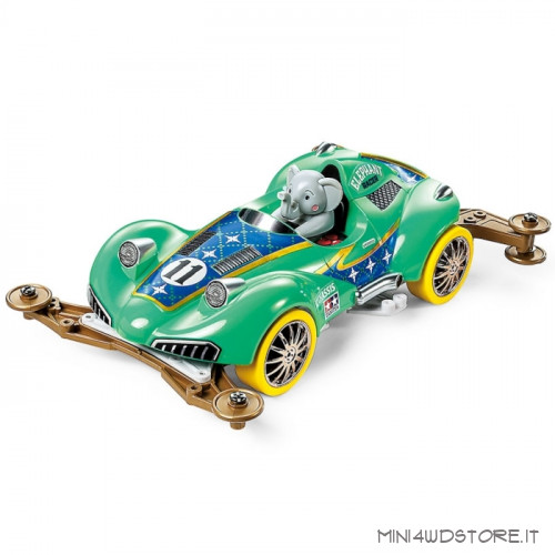 Mini 4WD Elephant Racer con Telaio VZ