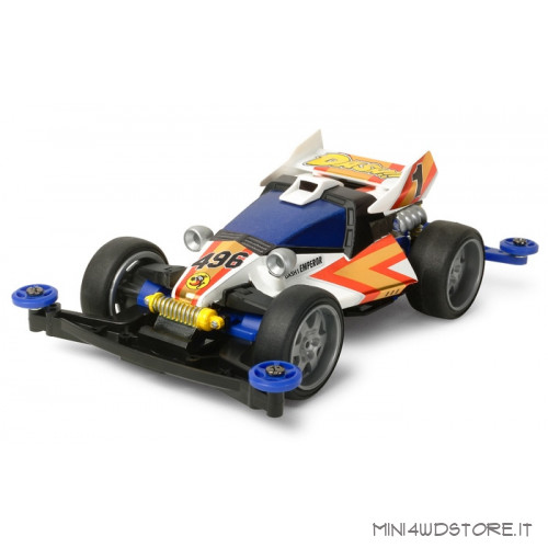 Mini 4WD Jr Dash-1 Emperor Premium con Telaio Super II