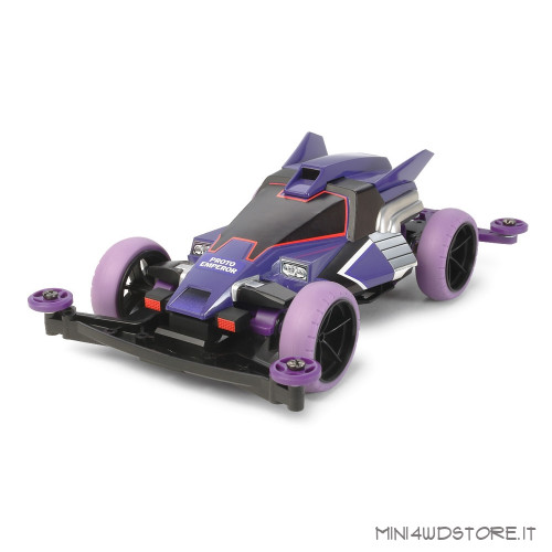 Mini 4WD Jr Dash-X1 Proto Emperor Premium con Telaio Super II
