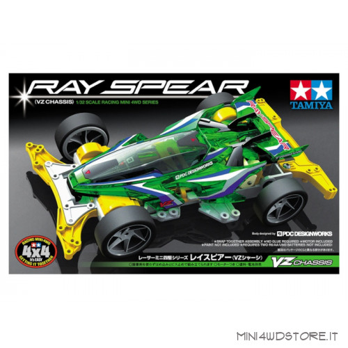 Mini 4WD Jr Ray Spear con Telaio VZ