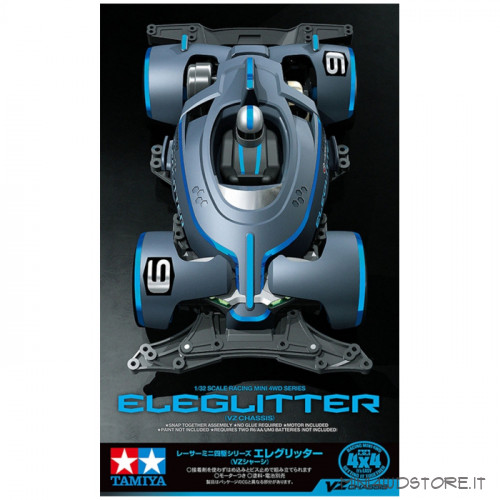 Mini 4WD Eleglitter con Telaio VZ