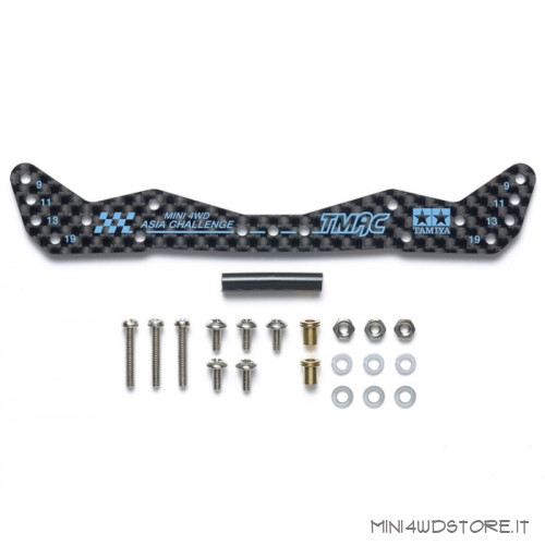 Piastra Supporto Anteriore Carbon HG 1.5mm Asia Challenge