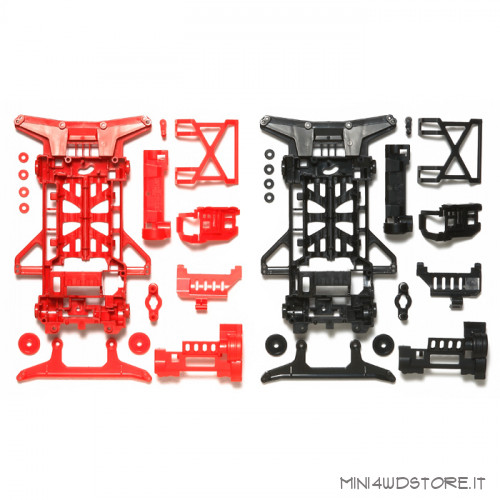 Telaio Super-X Rinforzato Rosso e Nero