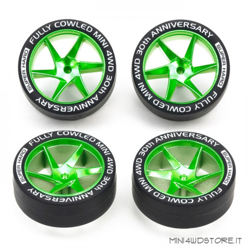 Cerchi Verdi con Gomme Lp Fully Cowled 30th Anniversary